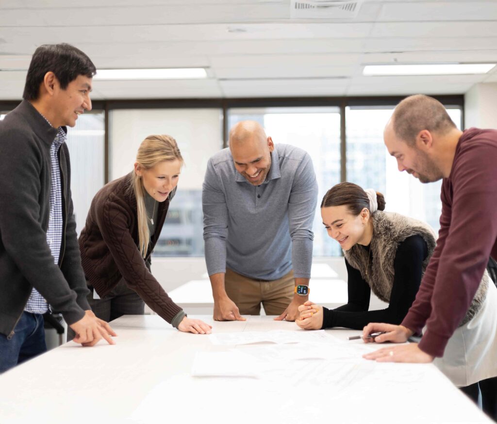 Lauren Services team in the office