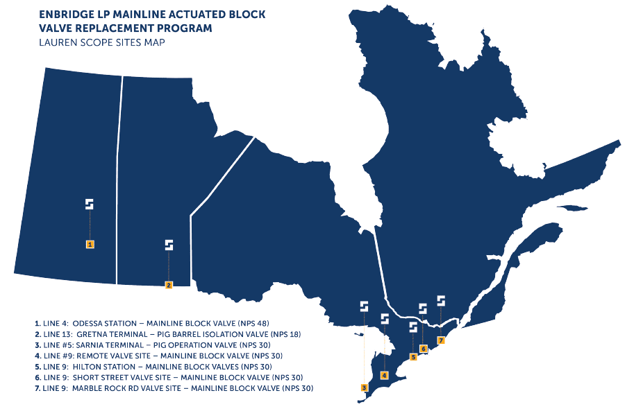 Enbridge Mainline Block Valve Replacement Program Image 1.6